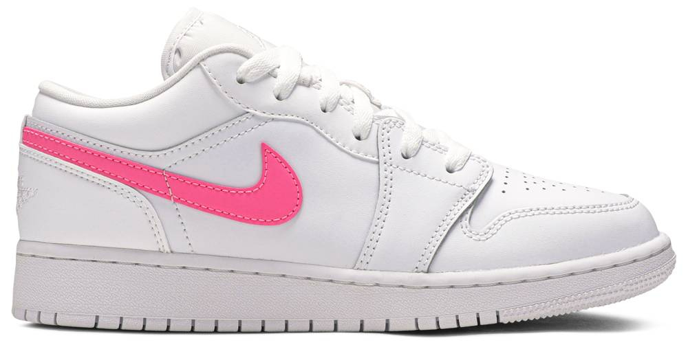 Air Jordan 1 Low GS White Neon CW7035-100